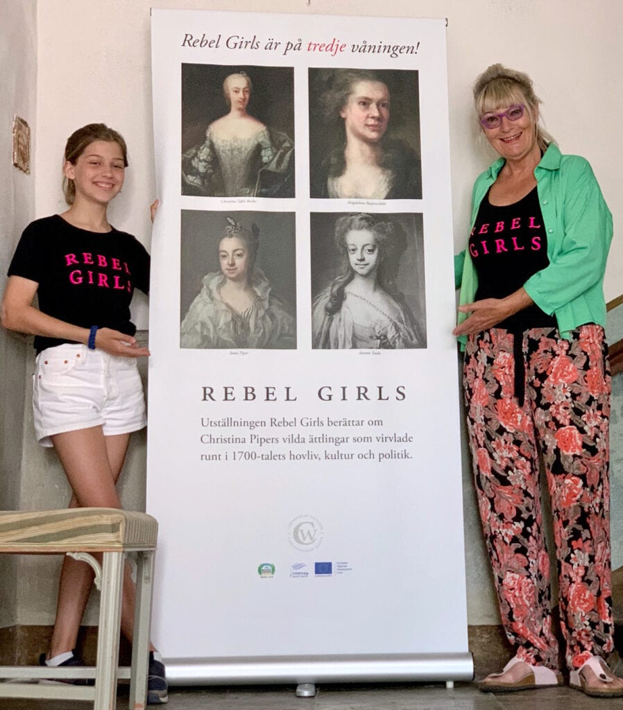 Rebel Girls hänvisning till tredje våningen
