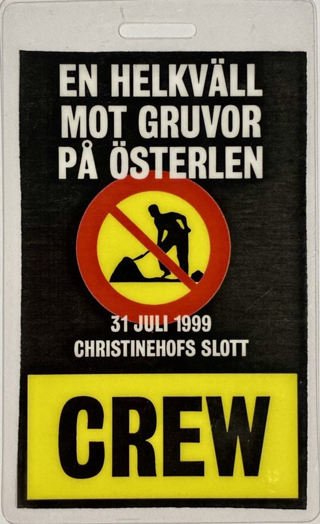 en helkväll mot gruvor på österlen