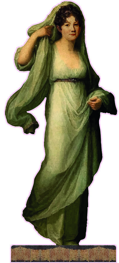 Parkfigur 5 Hedvig Nordenflyckt
