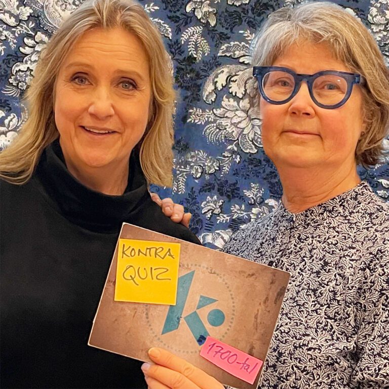 Kontraquiz 1700-tal En spännande frågelek med operasolisten Carolina Sandgren och kulturjournalisten Neta Norrmo från teveprogrammet Kontrapunkt